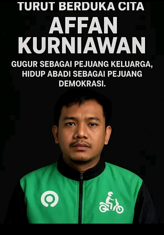 Affan Kurniawan pengemudi ojol Jakarta