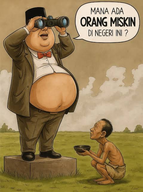 Ilustrasi Wakil Rakyat dan Rakyat Miskin (Dok. Net)