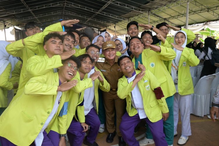 Pengenalan Kehidupan Kampus bagi Mahasiswa Baru (PKKMB) Universitas Bhakti Husada Indonesia (UBHI) Tahun Akademik 2025/2026. (Foto: Dok. Prokompim)