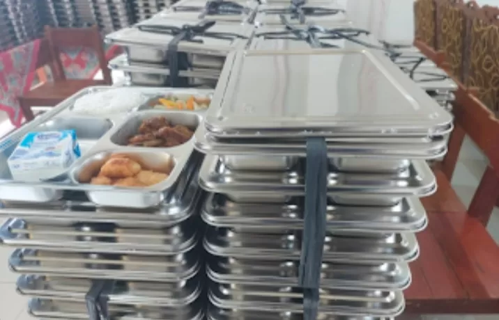 Food Tray MBG. (Foto: Dok. Net)