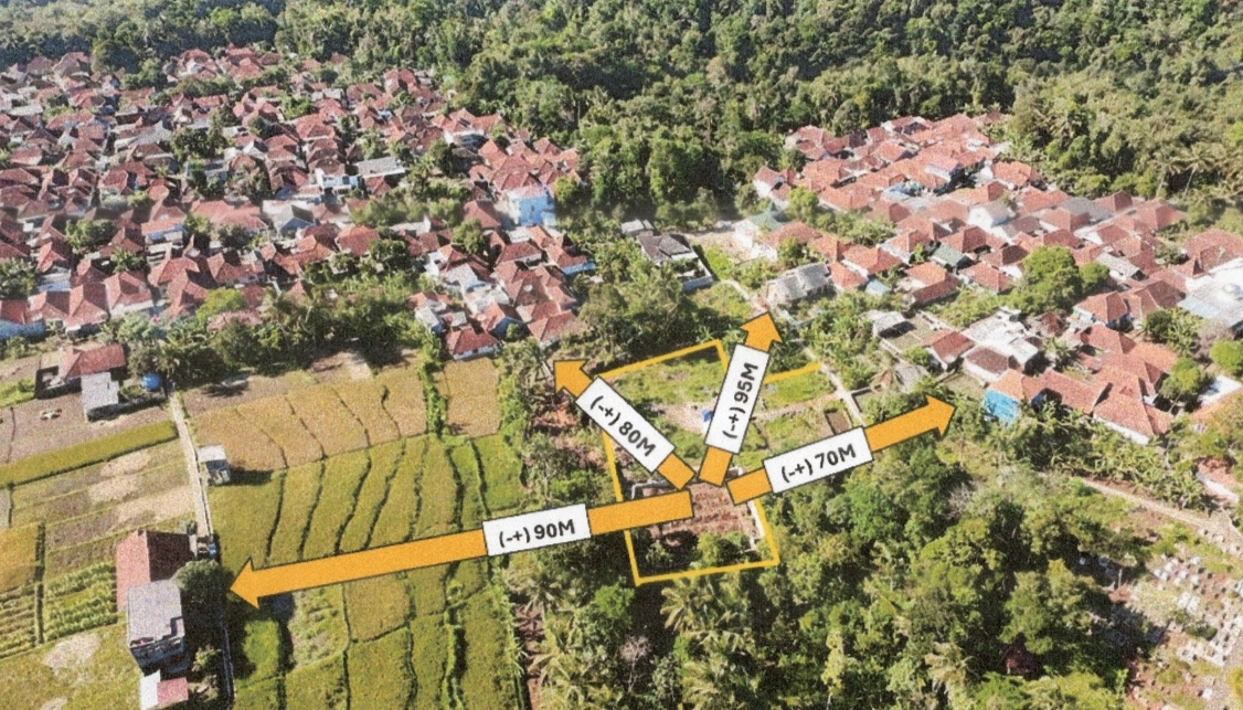 Lokasi pembangunan kandang ayam yang dikeluhkan warga Karangtawang. (Foto: Dok.Ist)