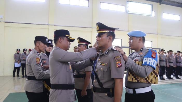 Sertijab Kasat Intel Polres Kuningan. (Foto: Dok.Humas Polres)