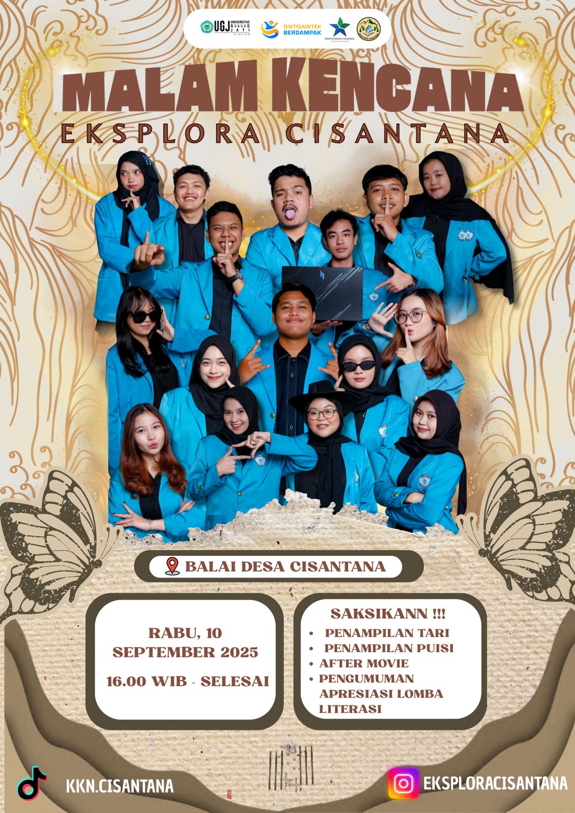 Malam Kencana Eksplora Cisantana. (Foto: Dok. Ist)