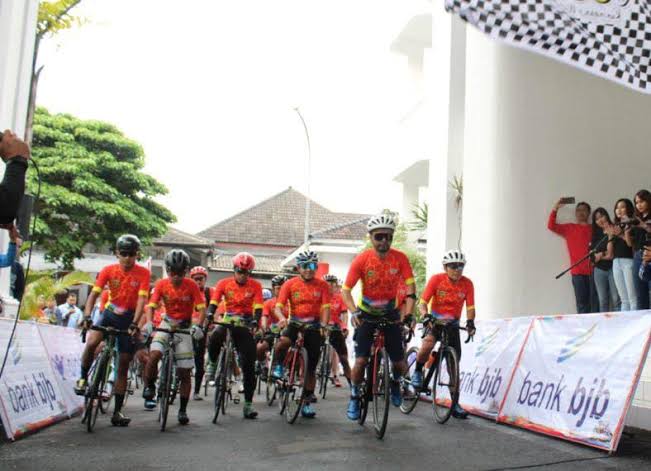 Peserta Tour De Linggarjati (Dok. KONLINE)