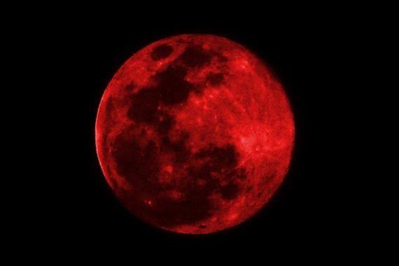 Fenomena Blood Moon. (Foto: Dok. Net)