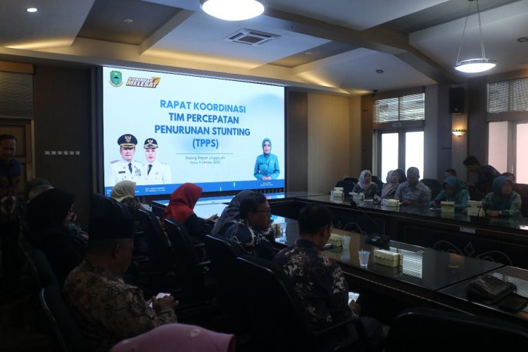 Rapat Koordinasi Tim Percepatan Penurunan Stunting (TPPS) Kabupaten Kuningan. (Foto: dok.humas)