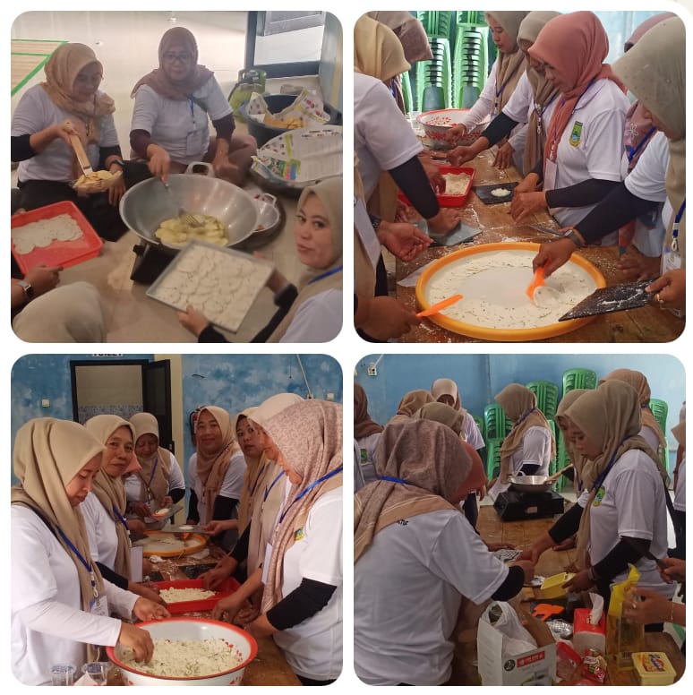 Pelatihan Kelompok Usaha Ekonomi Produktif (UEP) yang digelar Pemerintah Desa Cikandang. (Foto: dok. Desa Cikandang)