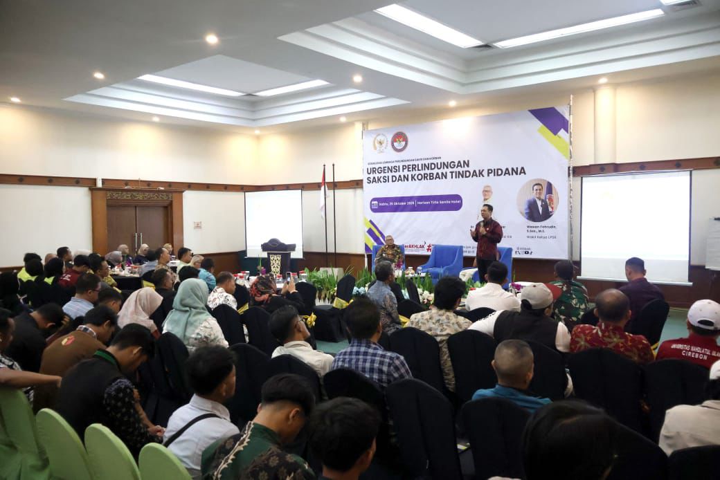 Lembaga Perlindungan Saksi dan Korban (LPSK) bersama mitra Komisi XIII DPR RI menyelenggarakan kegiatan sosialisasi penguatan perlindungan saksi dan korban tindak pidana. (Foto: dok. lpsk/k1)