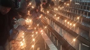 Gerankan Moral 1000 Lilin dalam rangka pengungkapan kasus 'Kuningan Caang'. (Foto: dok. ist/k1)