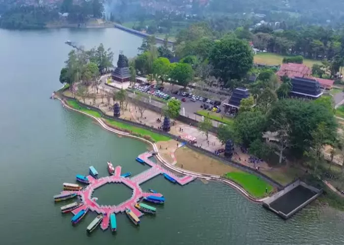 Obyek Wisata Waduk Darma Kuningan. (Foto: dok. net/k1)