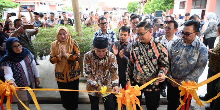 Peresmian Sekolah Rakyat Rintisan Kabupaten Kuningan. (Foto: dok.humas)