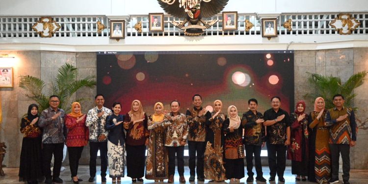 Lepas sambut Dandim 0615/Kuningan. (Foto: dok.humas)