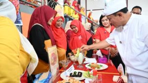 Class Cooking dalam rangka HKG PKK ke-53. (Foto: dok.humas)