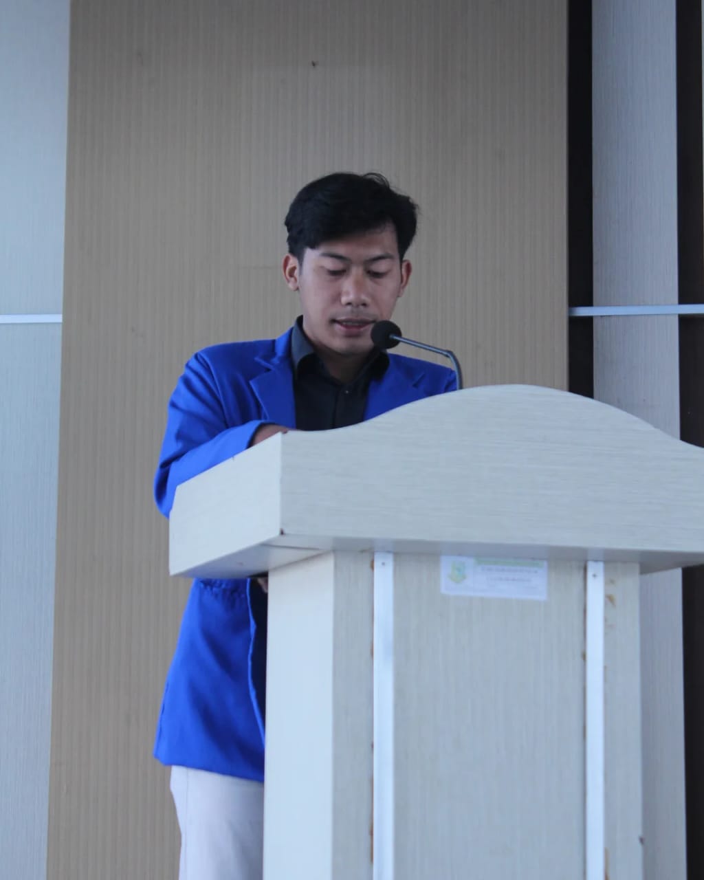 Ketua Badan Eksekutif Mahasiswa Universitas Islam Al-Ihya (BEM UNISA) Kuningan, Muhamad Sayffulloh Rohman. (Foto: dok. ist/k1)