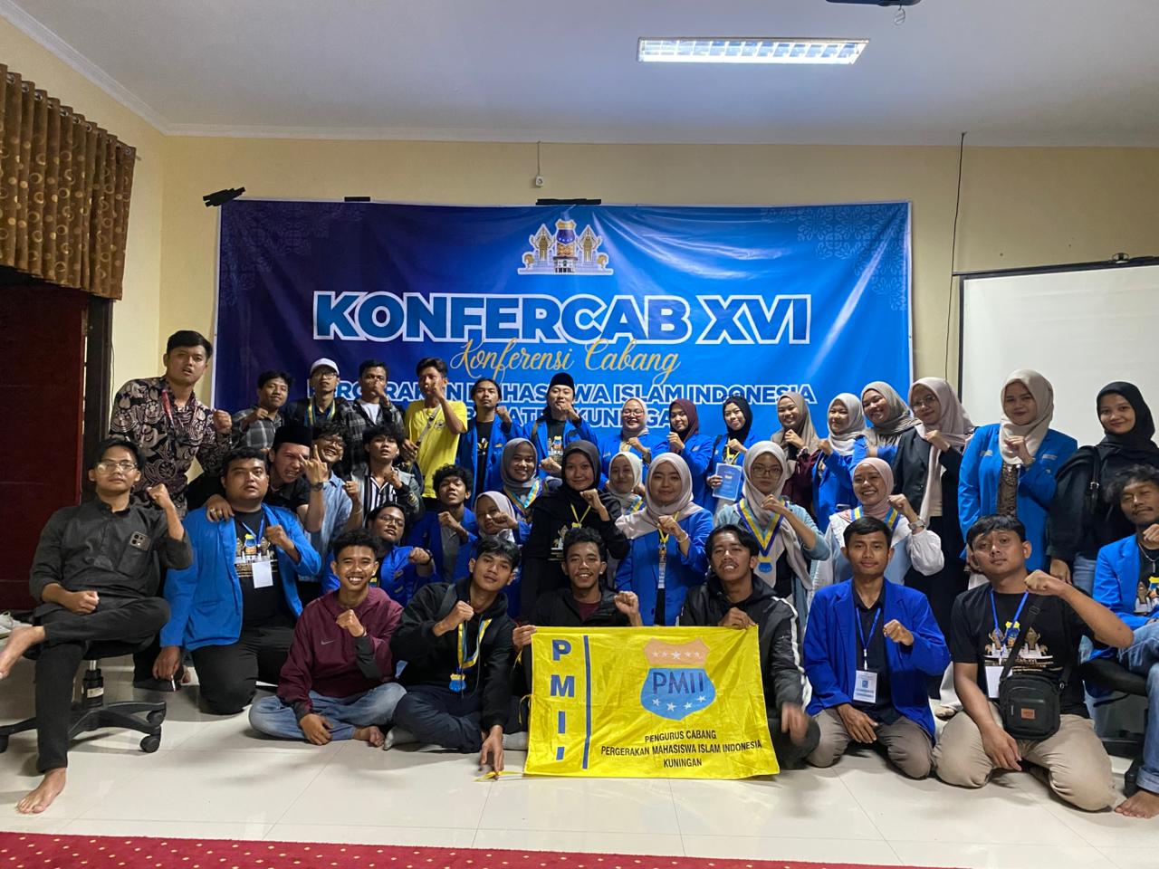 Konferensi Cabang ke-XVI Pergerakan Mahasiswa Islam Indonesia (PMII) Kuningan. (Foto: dok. ist/k1)