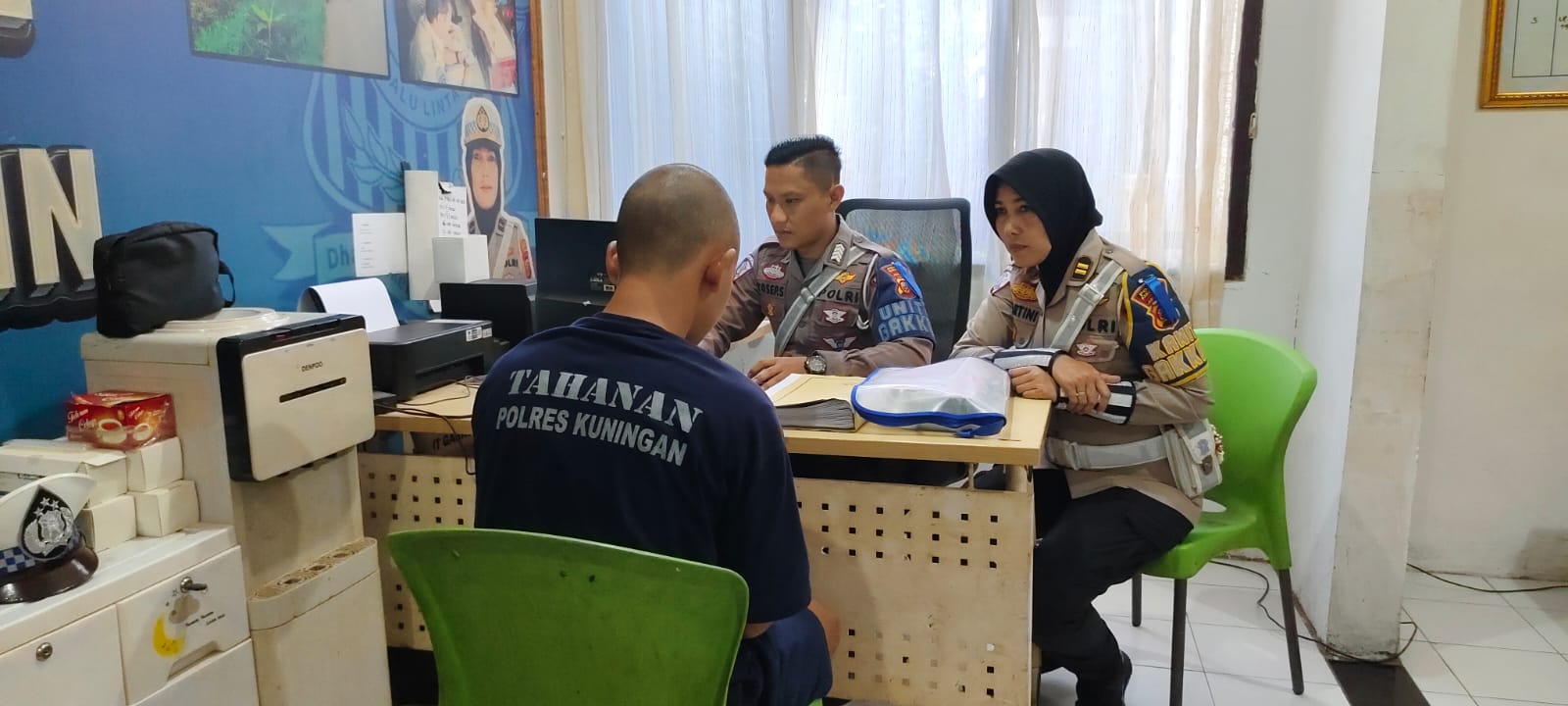 Penyelidikan kasus kecelakaan maut di Jalan Baru Lingkar Timur (Foto: dok. Polreskng/tohirin)