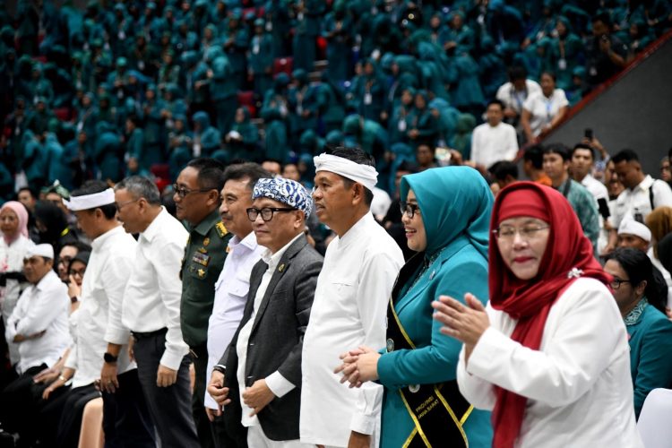 Puncak Hari Kesatuan Gerak (HKG) PKK ke-53 Tingkat Jawa Barat (Foto:dok pkk/tohirin)