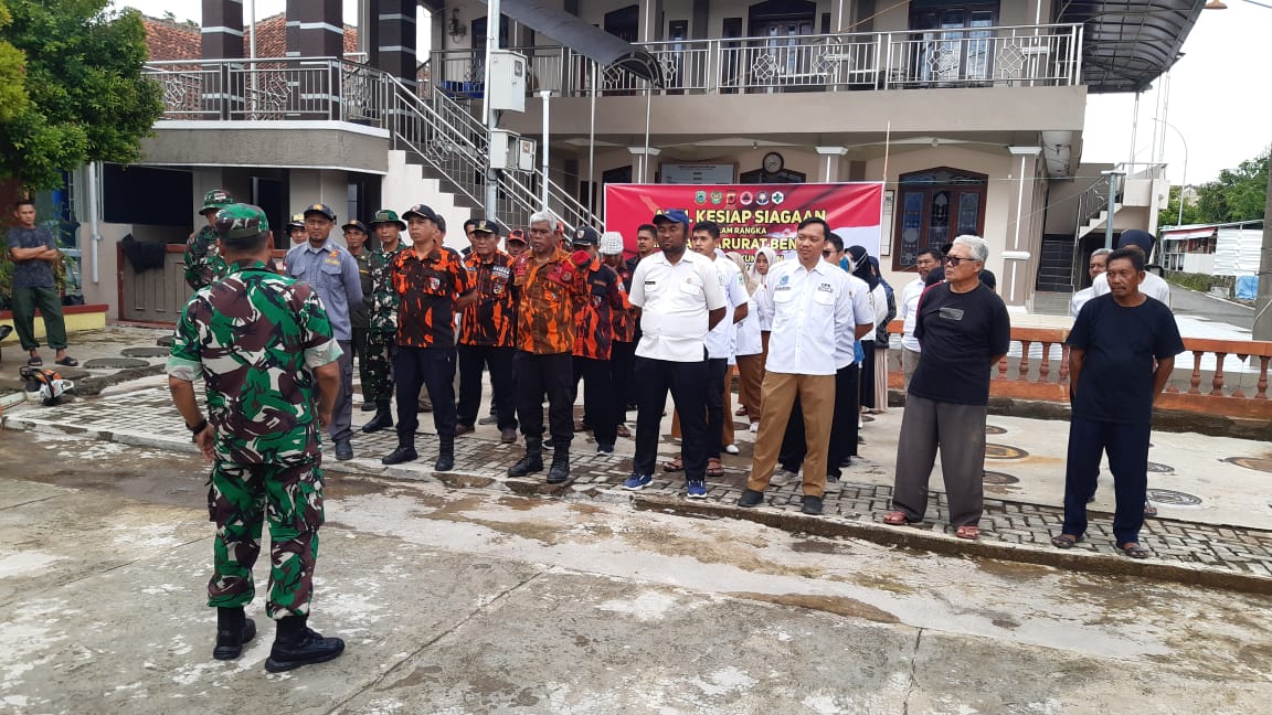 Apel Siaga Bencana tingkat Kecamatan Ciwaru tahun 2025. (Foto: dok. ist/k1)
