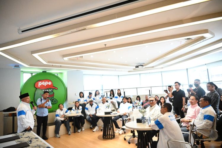 Launching Klub Voli Puteri Wahana Ajaib Kuningan. (Foto: dok. ikp/k1)