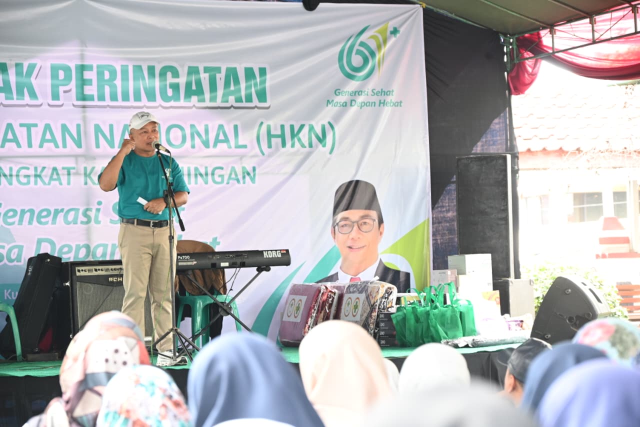 Peringatan Hari Kesehatan Nasional ke-61 di kuningan ( foto: dok. dinkes/tohirin)