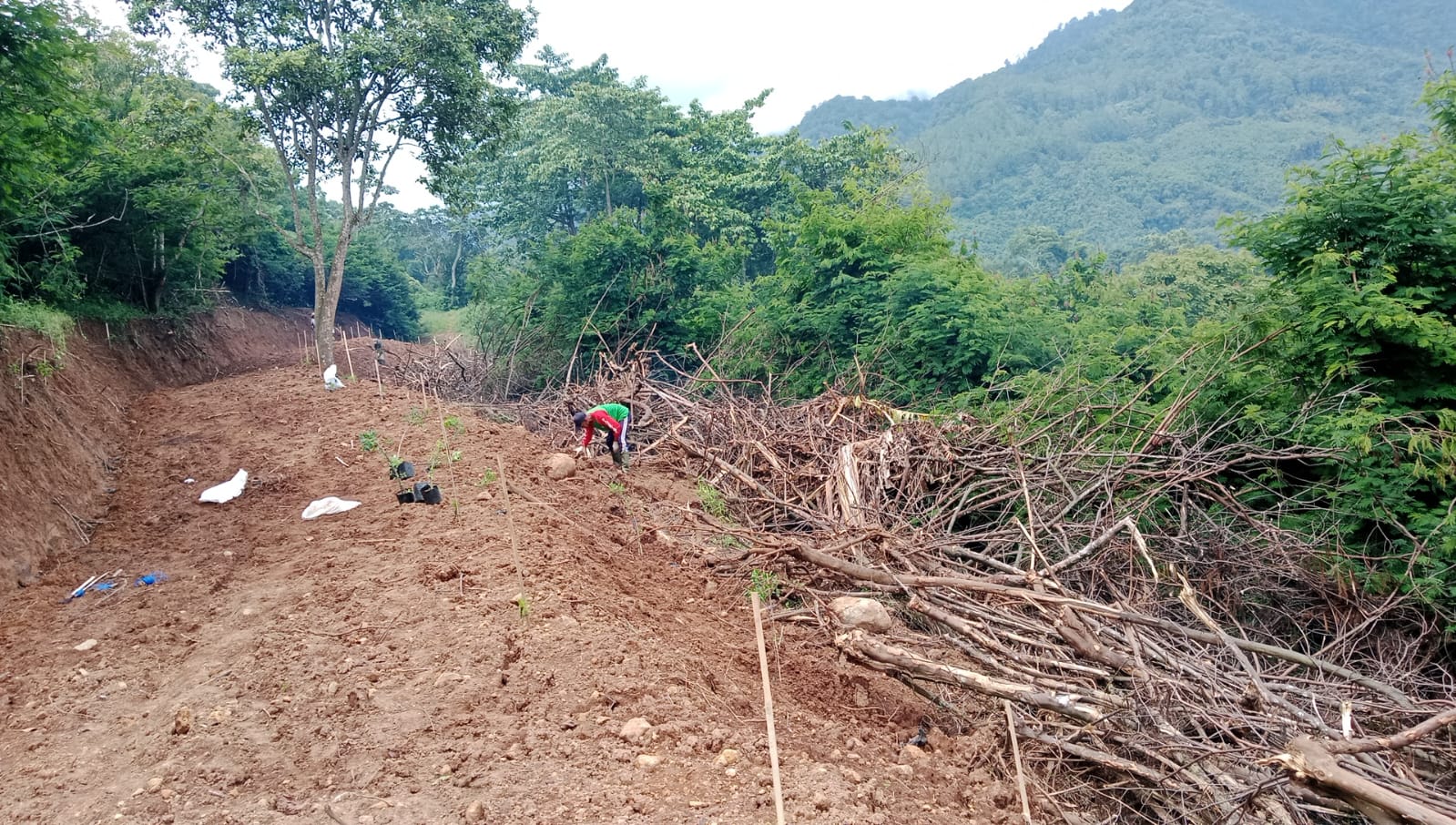 Penampakan lokasi asli yang disebut-sebut mirip 'sirkuit' di kawasan Arunika. (Foto: dok. ist/tohirin)