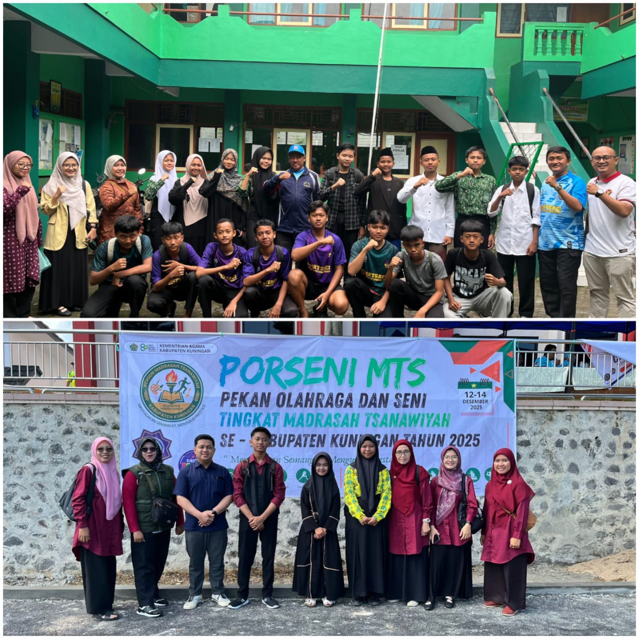 Tim Porsenitas MTS PUI Ciawigebang. (Foto: dok. handover/k1)