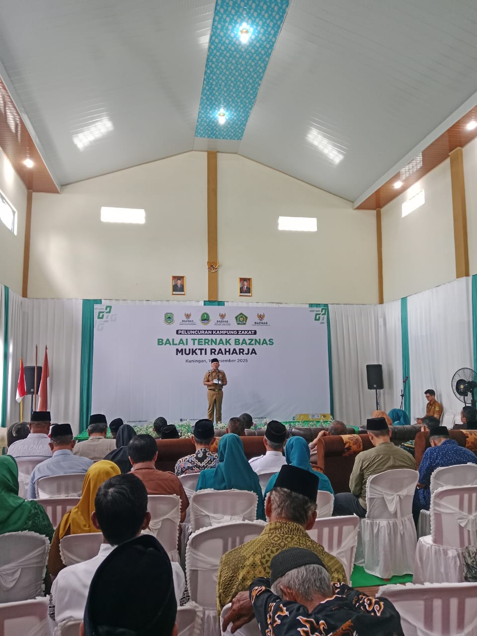 Peresmian Kampung Zakat dan Balai Ternak BAZNAS di Desa Sayana, Kuningan (foto:dok. ist/tohirin)