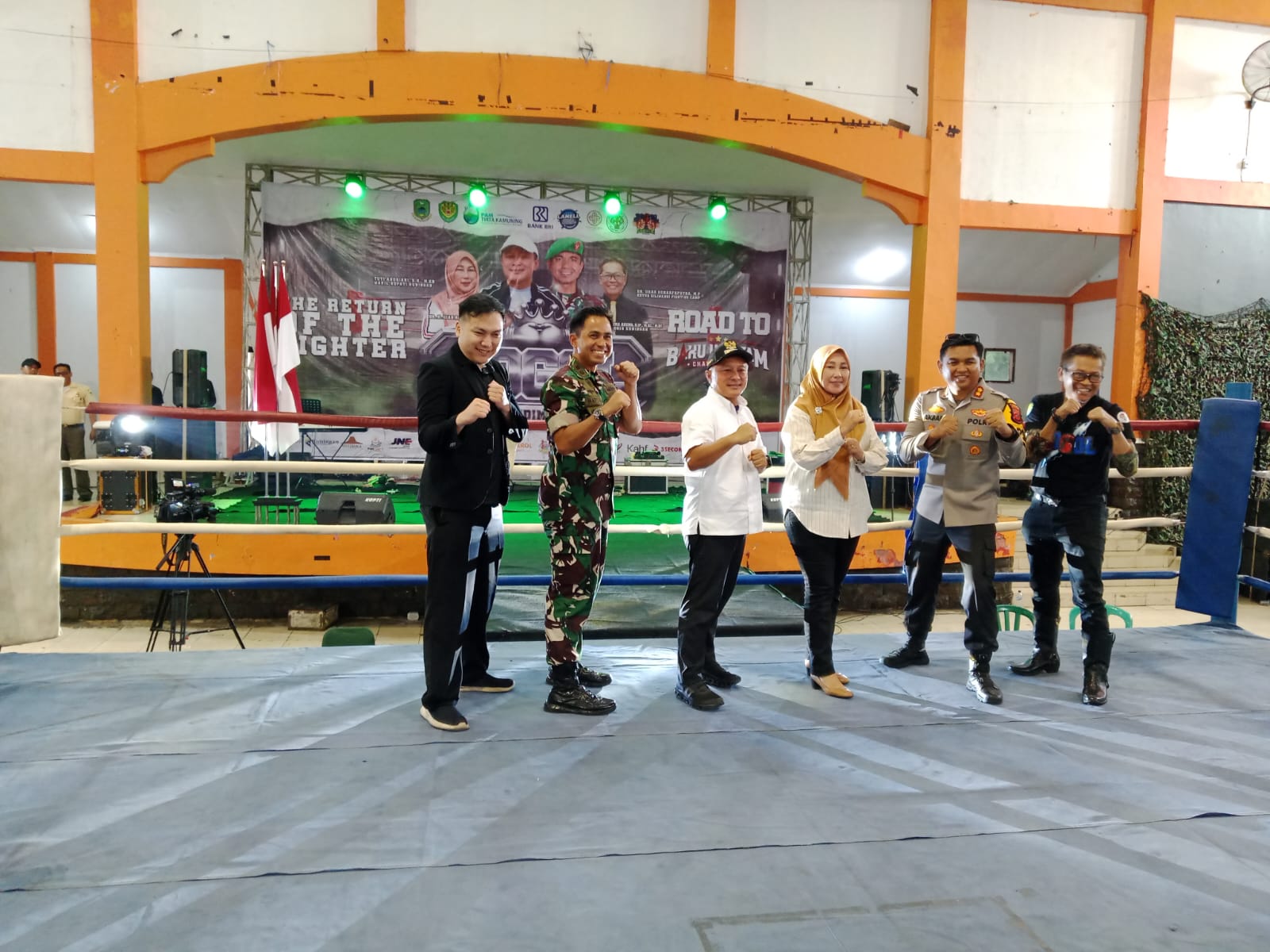 Jogol Dandim Cup 0615 Kuningan 2025 di GOR Ewangga(foto:dok. ist/tohirin)