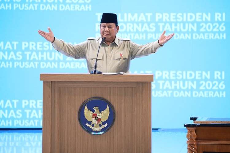Presiden Republik Indonesia Prabowo Subianto (foto:dok. net/tohirin)