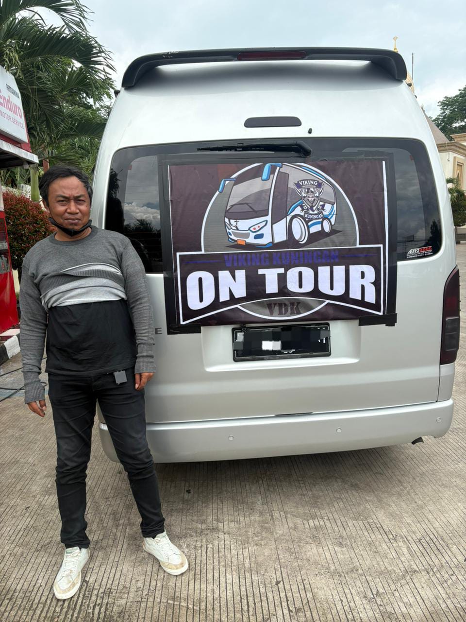 Buddy Abuy Ketua Viking Distrik Kuningan (foto:dok. vdk/tohirin)