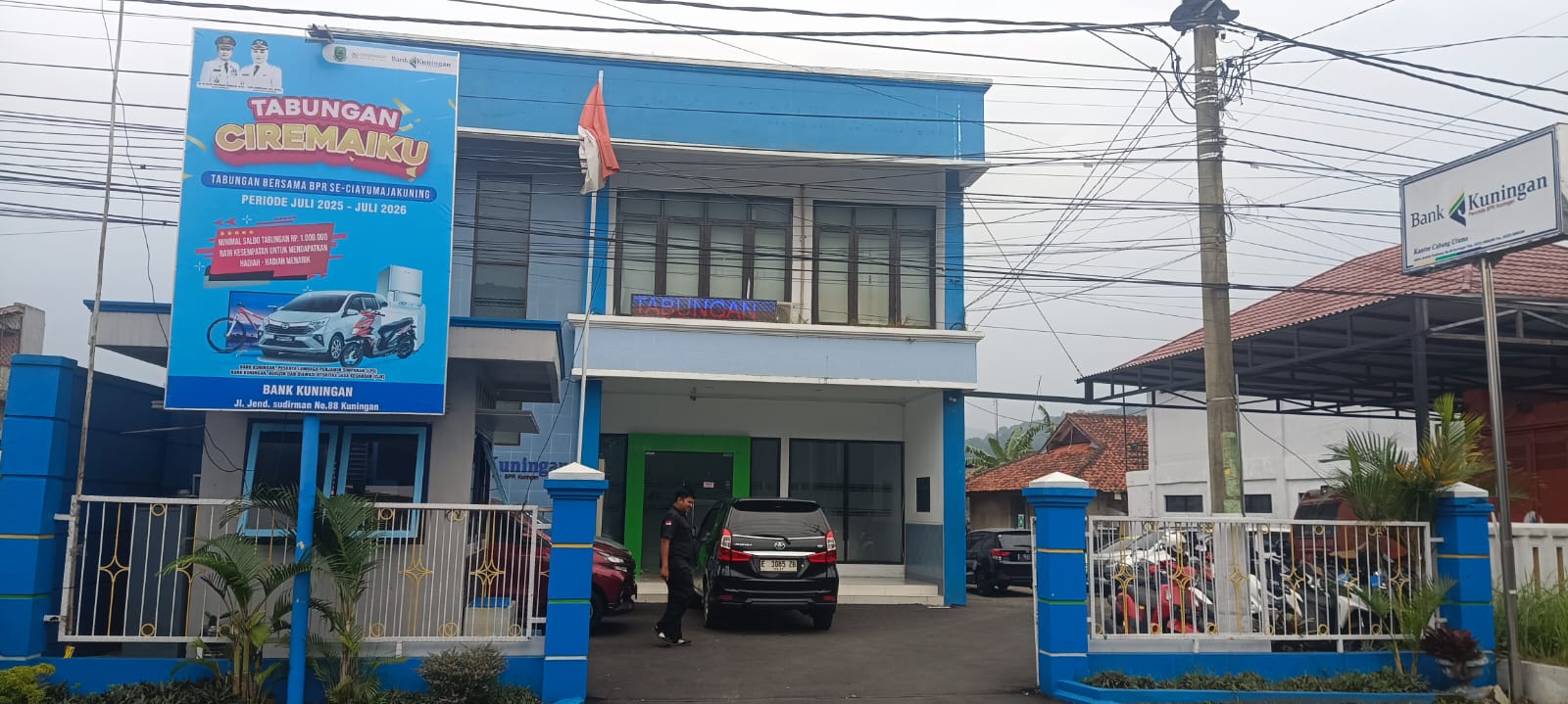 Kantor Pusat Perumda Bank Kuningan. (Foto: dok. ist)