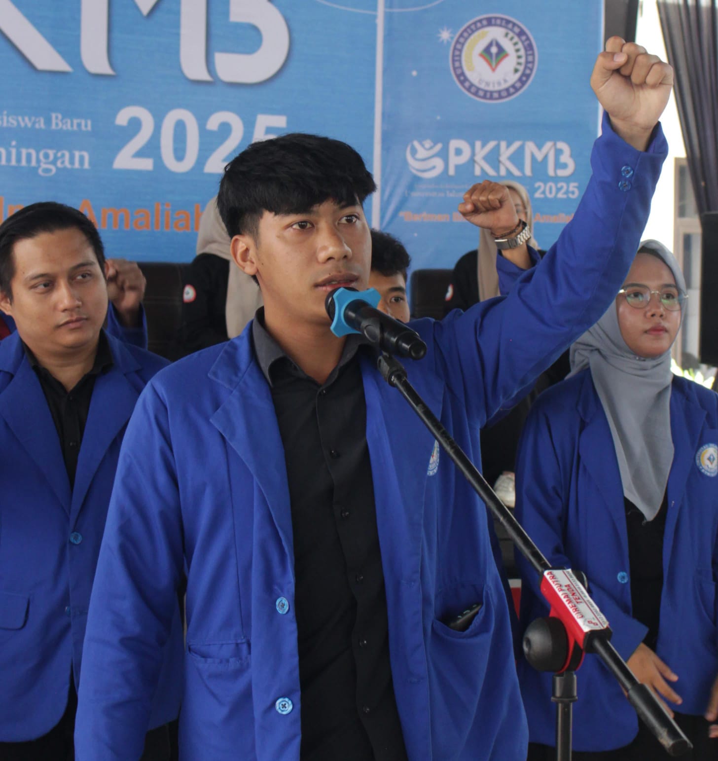Muhamad Sayffulloh Rohman Ketua BEM UNISA Kuningan (foto:dok. epul/tohirin)