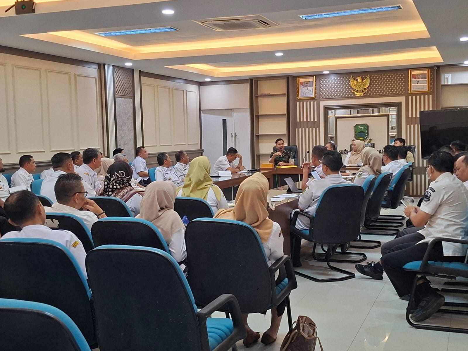 Suasana rapat percepatan KDMP (foto:dok. ist/tohirin)