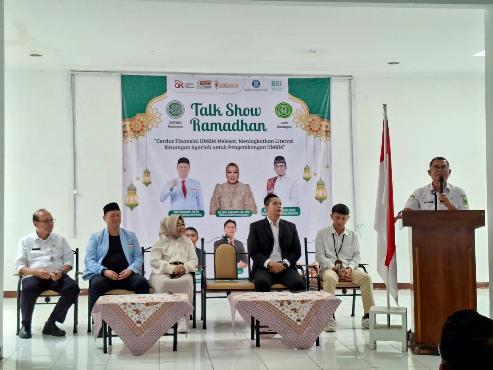 Suasana seminar UMKM dan Keuangan syariah (foto:dok. ist/tohirin)