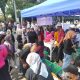 Warga memadati Bazar Sayur di kawasan CFD Kuningan, Minggu pagi, memanfaatkan harga lebih murah dan produk segar langsung dari petani lokal. (Foto: dok. ist)