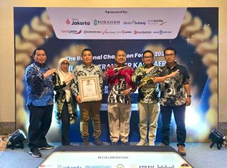 Prestasi nasional kembali diraih Bank Kuningan setelah menempati posisi 3 besar BPR Pemda terbaik versi Infobank 2026. (Foto: dok. bankkuningan)