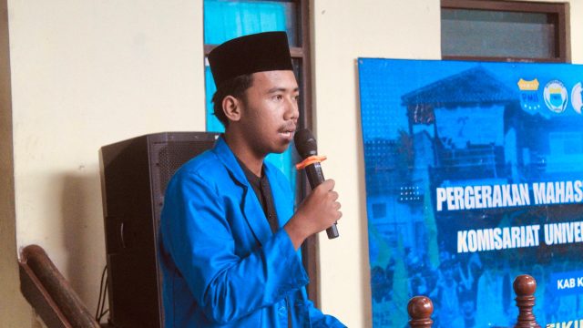 Hamid Jalalan Qodiri Ketua PMII Komisariat UNISA Kuningan (foto:dok. ist/tohirin)