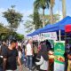 Suasana Bazar Pangan Murah di Cfd kuningan (foto:dok. ist/tohirin)
