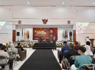 Kuliah umum uniku, oleh Deputi KPK (foto:dok. ist/tohirin)