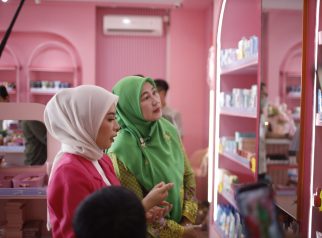 Wakil bupati meresmikan dandanin.id (foto:dok. ist/tohirin)