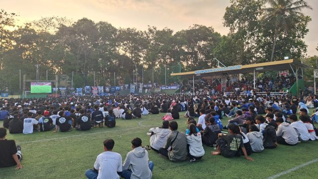 Nobar Persib oleh VDK (foto:dok ist/tohirin)