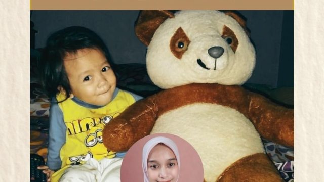 Boneka panda cokelat ini jadi petunjuk terakhir dalam pencarian orang tua kandung yang terpisah selama 34 tahun. Kisah Risa Rahma Eliza kini viral di media sosial. (Foto: dok. ig @mencariorangtuakandung)