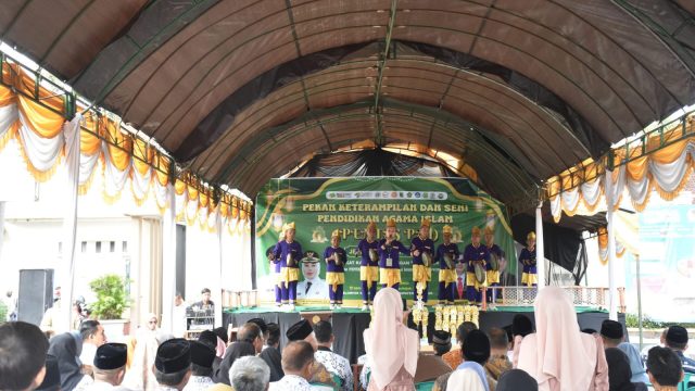 Penampilan pantas seni PAI (foto:dok ist/tohirin)
