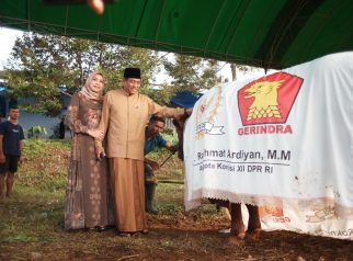 H. Rokhmat Ardian menyampaikan pesan Idul Adha 1447 H tentang makna keikhlasan, pengorbanan, dan kepedulian sosial sebagai jalan memperkuat nilai kemanusiaan dan kebangsaan. (Foto: dok. ist)