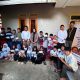 Foto bersama IMM Kuningan bersama anak yatim Piatu (foto:dok ist/tohirin)