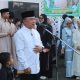 Bupati Dian menyebut lebih dari 12 ribu warga Kuningan keluar dari garis kemiskinan saat sambutan Idul Adha 1447 H di Masjid Agung. (Foto: dok. ikp)