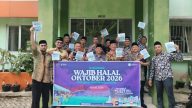 KUA Darma mengintensifkan sosialisasi sertifikasi halal kepada pelaku usaha mikro dan kecil sebagai bagian dari persiapan menghadapi kebijakan Wajib Halal Oktober 2026. (Foto: dok. Kemenag Kuningan)