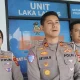 Kasat Lantas Polres Kuningan AKP Aktuin Moniharapon, S.Tr.k., S.I.K. bersama jajaran. (Foto: dok. Kabar Cirebon)