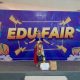 Syavira Aristawidya Putri ketika melakukan penampilan nya di ajang edu fair (foto:dok kemenag)