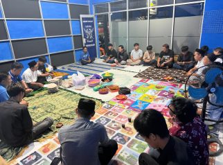 Acara syukuran Sekertariat Viking Distrik Kuningan (foto:dok ist/tohirin)